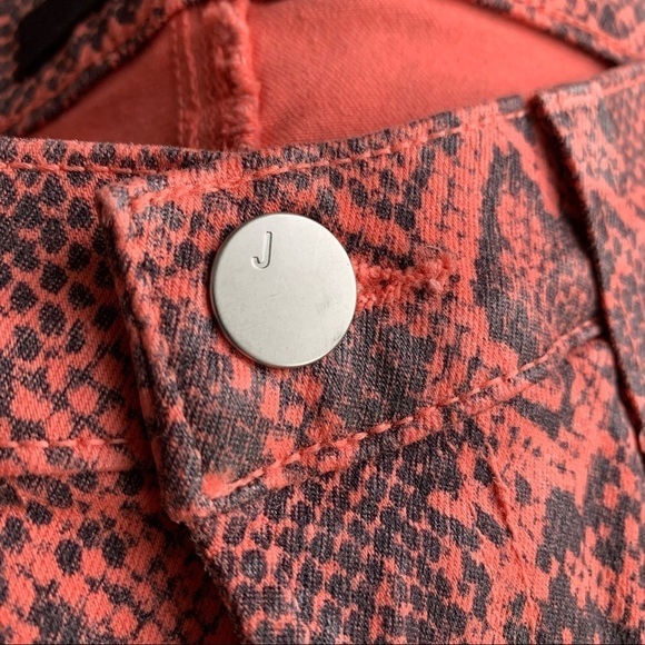 J Brand Selena Mid-Rise Crop Boot Jeans Coated Kalani Boa Pink - Picture 7 of 13